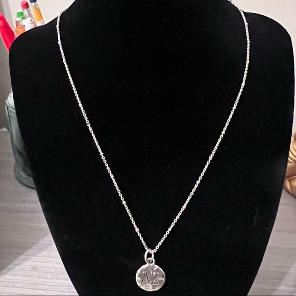 Jewelry - DZ Delta Zeta Silver Charm Necklace